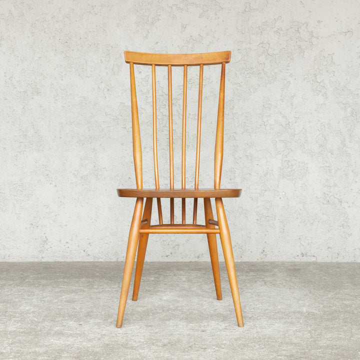 英国【ERCOL アーコール】シンプルで直線的なデザイン ハイバック スティックバックチェア No.608 Windsor ウインザー /A-11[m]