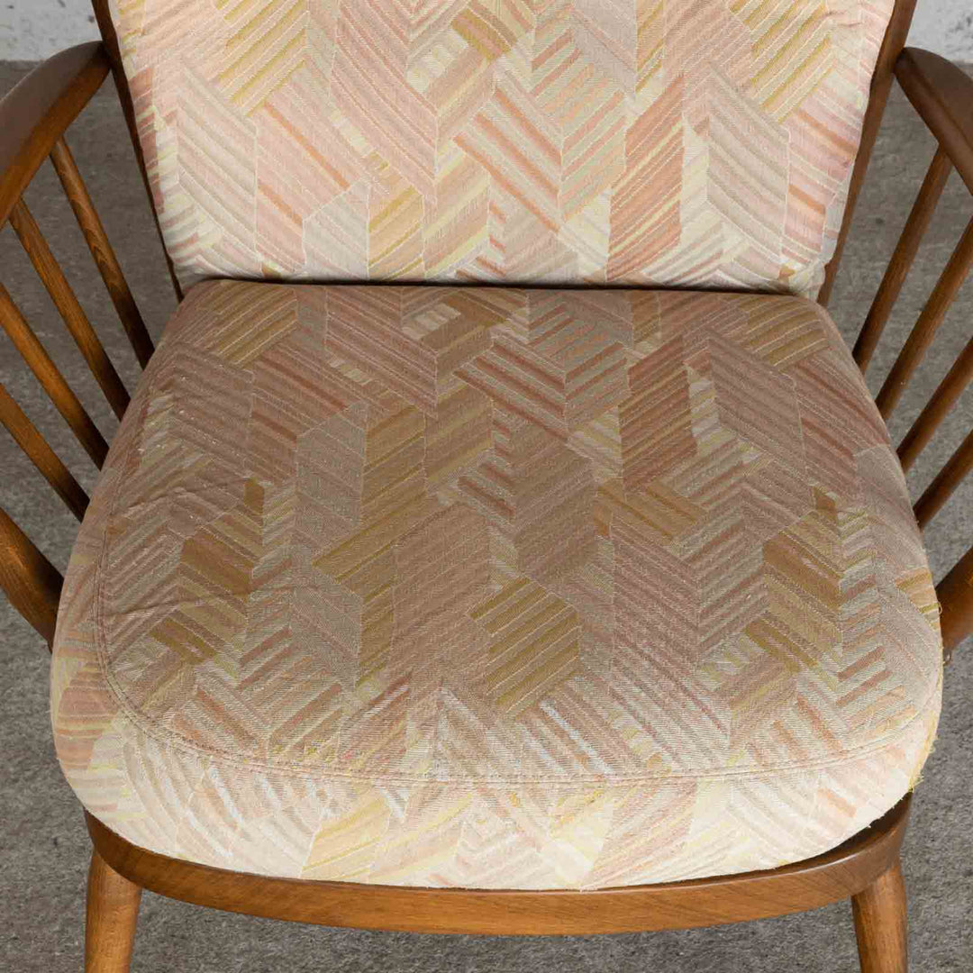 英国【ERCOL アーコール】エバーグリーン ハイバック イージーチェア No.835 Windsor ウインザー /22I[m]