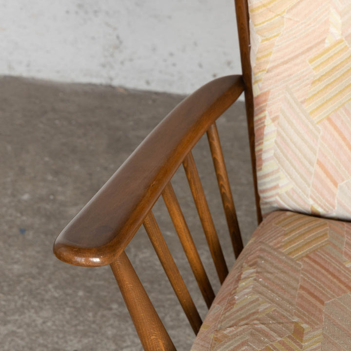 英国【ERCOL アーコール】エバーグリーン ハイバック イージーチェア No.835 Windsor ウインザー /22I[m]