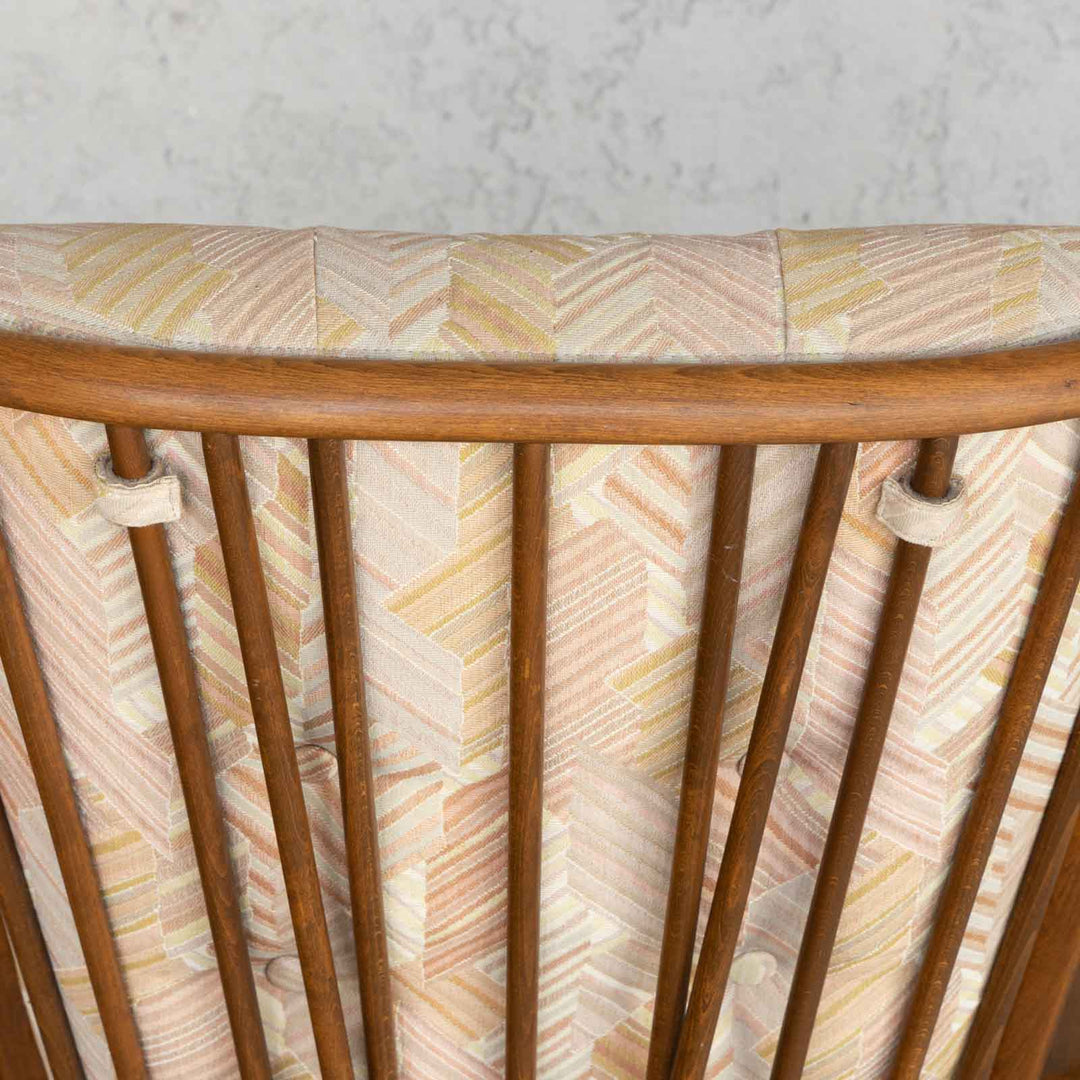 英国【ERCOL アーコール】エバーグリーン ハイバック イージーチェア No.835 Windsor ウインザー /22I[m]