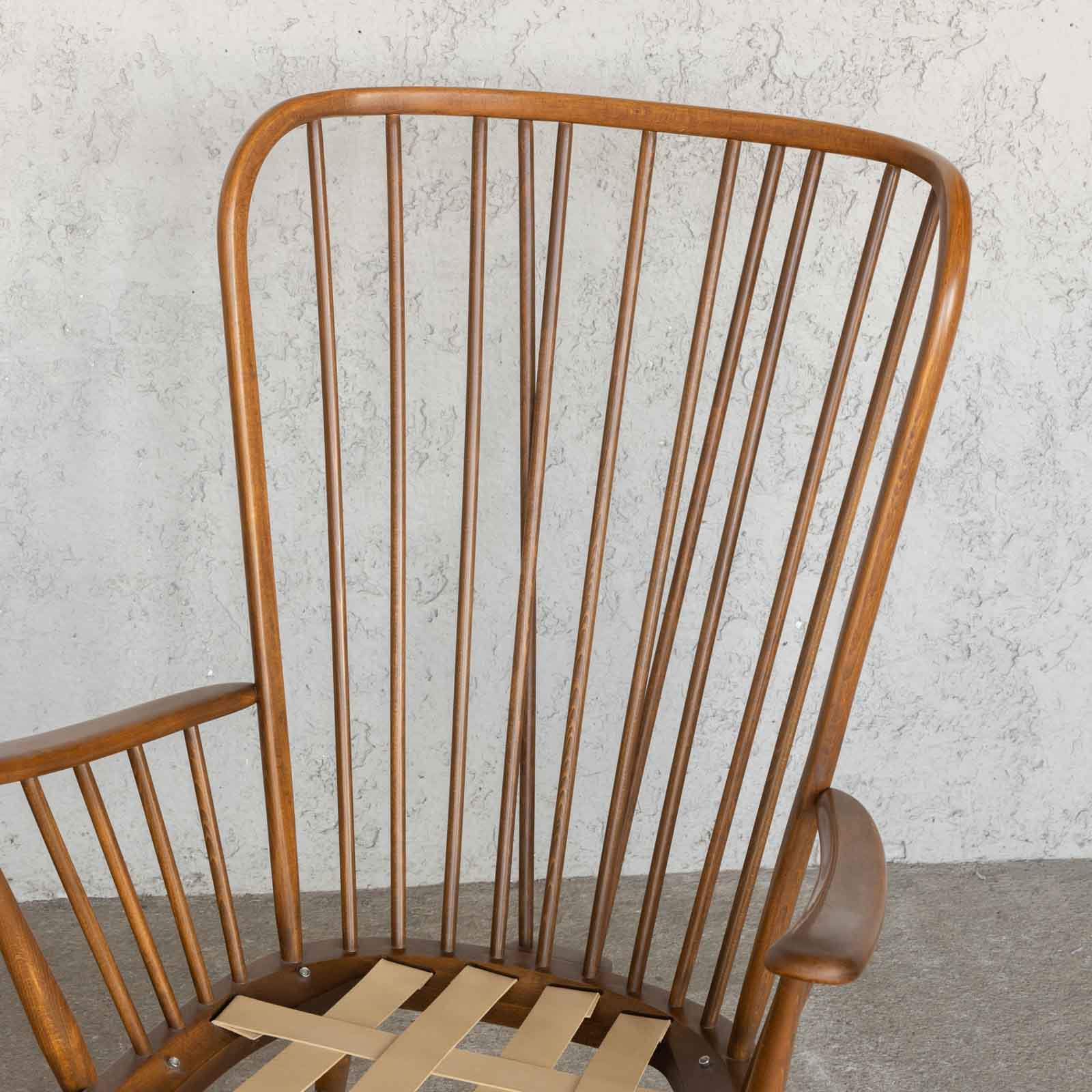 英国【ERCOL アーコール】エバーグリーン ハイバック イージーチェア