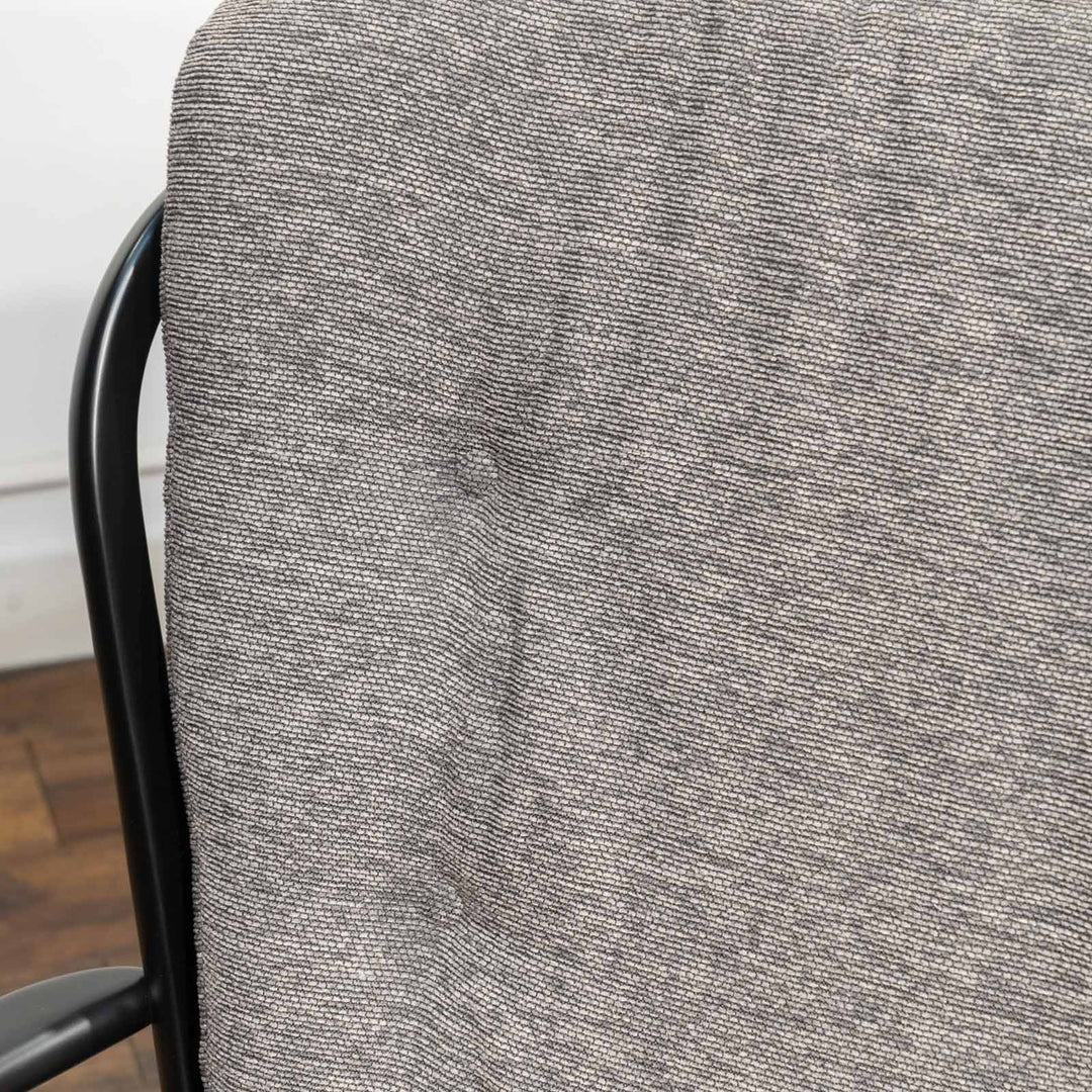 英国【ERCOL アーコール】ブラックフレームにリメイク イージーチェア /22I-1