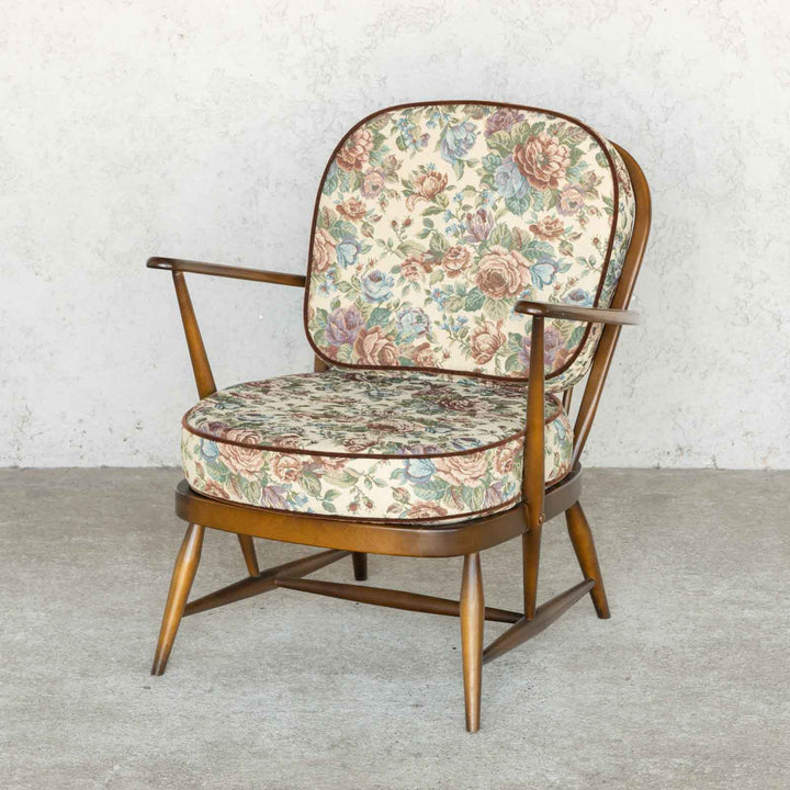 英国【ERCOL アーコール】広々座面でゆったりとした座り心地 イージーチェア Old Colonial オールドコロニアル /22I-1[m]