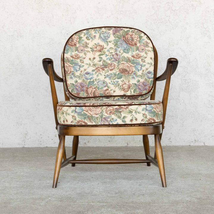 英国【ERCOL アーコール】広々座面でゆったりとした座り心地 イージーチェア Old Colonial オールドコロニアル /22I-1[m]