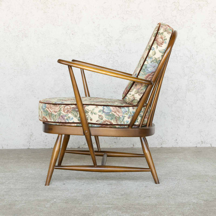 英国【ERCOL アーコール】広々座面でゆったりとした座り心地 イージーチェア Old Colonial オールドコロニアル /22I-1[m]