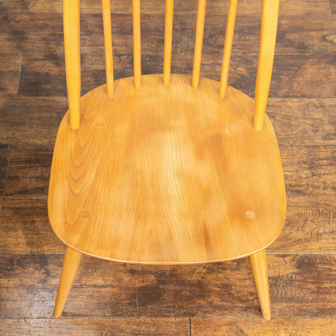 英国【ERCOL アーコール】曲木のボウバック 5本スポーク クエーカーチェア No.365 Windsor ウインザー /22I-3[m]
