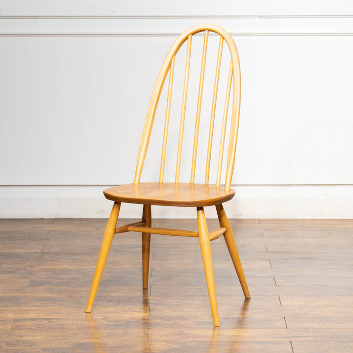 英国【ERCOL アーコール】曲木のボウバック 5本スポーク クエーカーチェア No.365 Windsor ウインザー /22I-9[m]