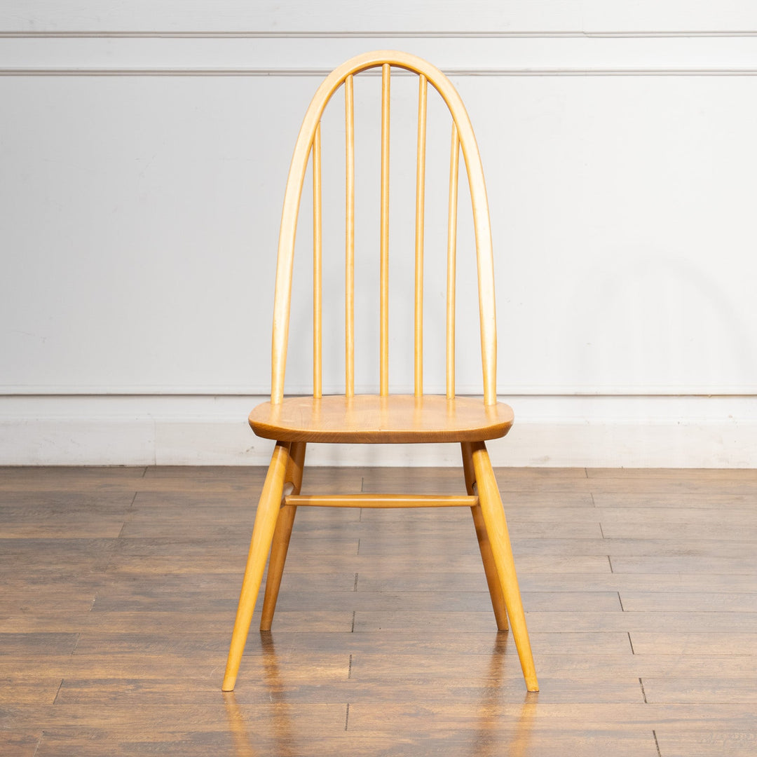 英国【ERCOL アーコール】曲木のボウバック 5本スポーク クエーカーチェア No.365 Windsor ウインザー /22I-9[m]
