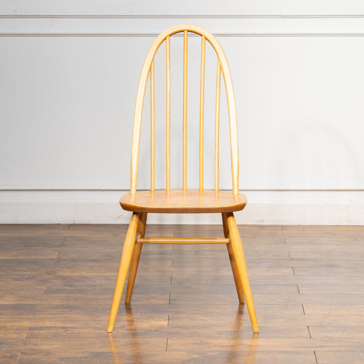 英国【ERCOL アーコール】曲木のボウバック 5本スポーク クエーカーチェア No.365 Windsor ウインザー /22I-9[m]