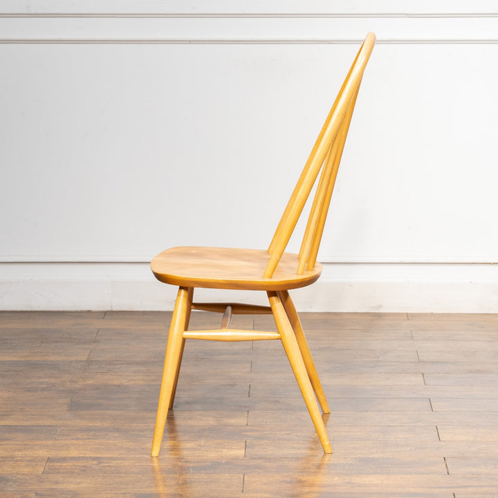 英国【ERCOL アーコール】曲木のボウバック 5本スポーク クエーカーチェア No.365 Windsor ウインザー /22I-9[m]
