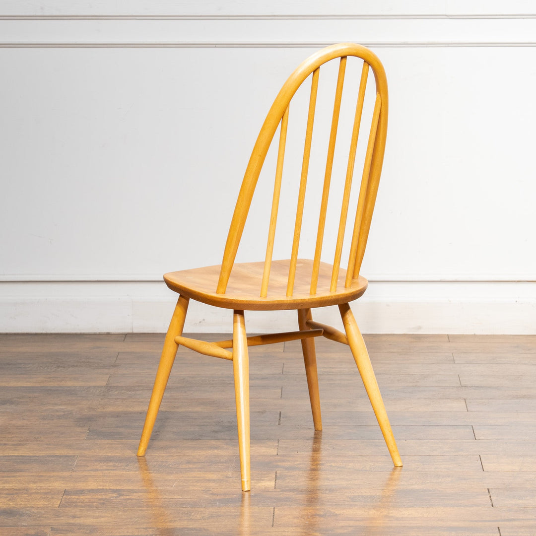 英国【ERCOL アーコール】曲木のボウバック 5本スポーク クエーカーチェア No.365 Windsor ウインザー /22I-9[m]