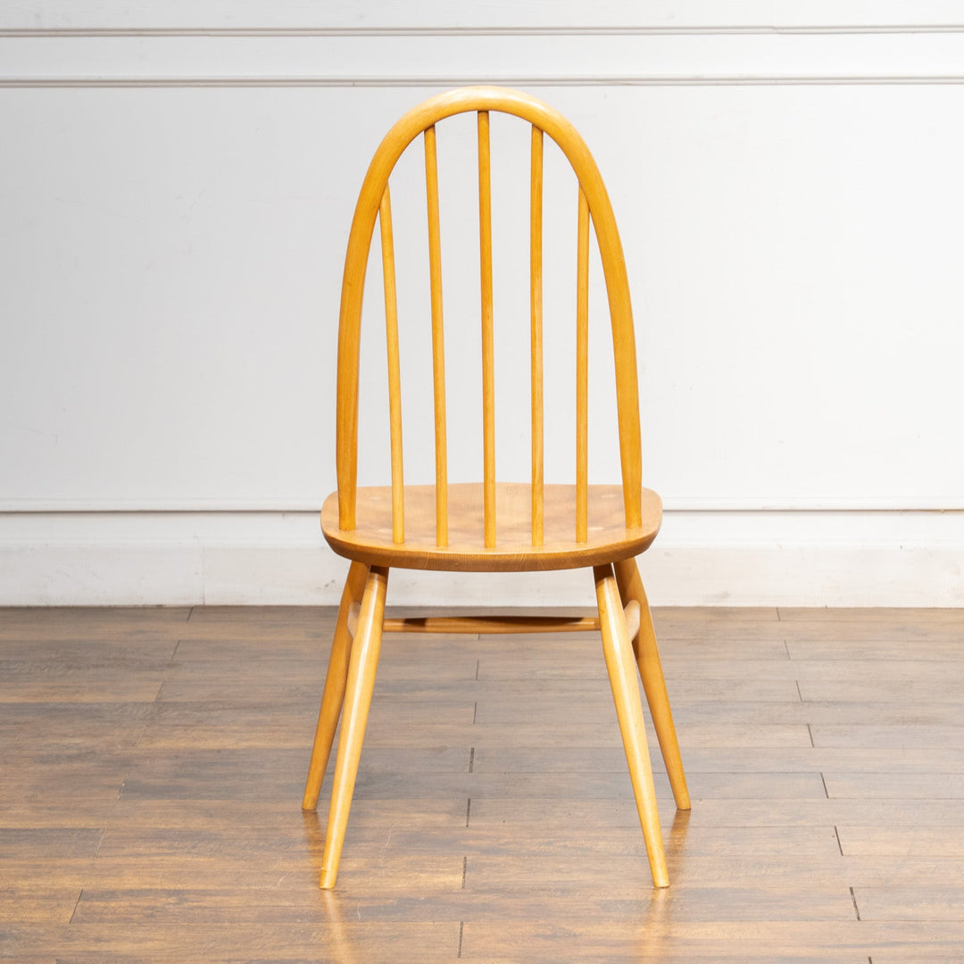 英国【ERCOL アーコール】曲木のボウバック 5本スポーク クエーカーチェア No.365 Windsor ウインザー /22I-9[m]