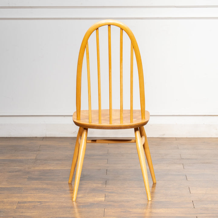 英国【ERCOL アーコール】曲木のボウバック 5本スポーク クエーカーチェア No.365 Windsor ウインザー /22I-9[m]