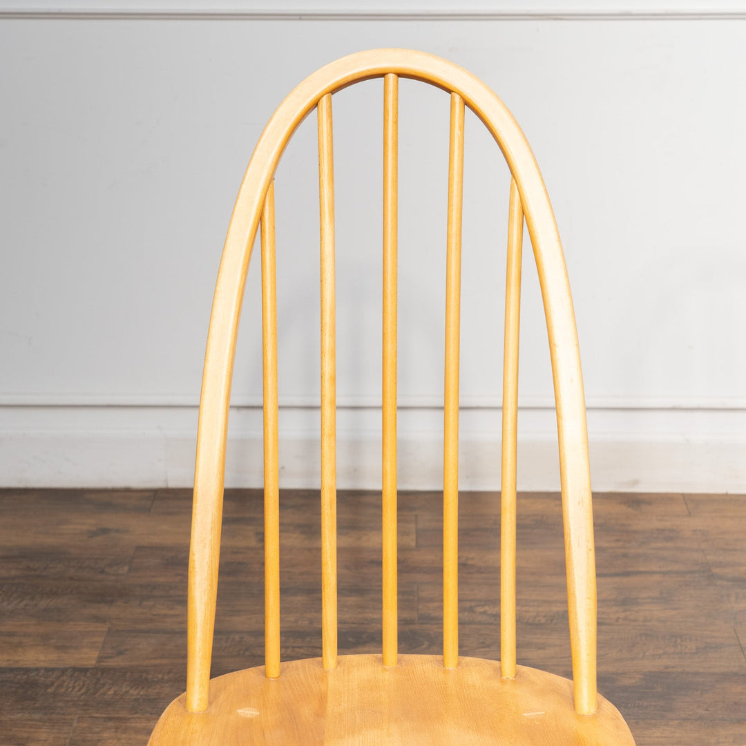 英国【ERCOL アーコール】曲木のボウバック 5本スポーク クエーカーチェア No.365 Windsor ウインザー /22I-9[m]