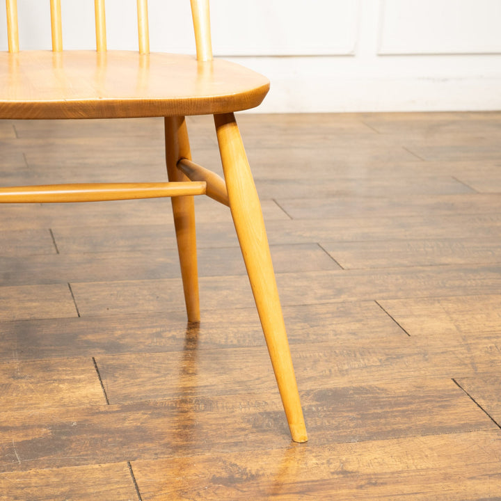英国【ERCOL アーコール】曲木のボウバック 5本スポーク クエーカーチェア No.365 Windsor ウインザー /22I-9[m]