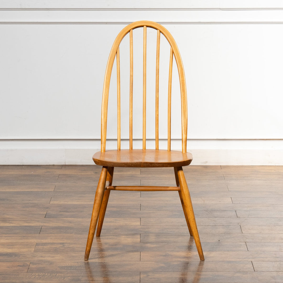英国【ERCOL アーコール】曲木のボウバック 5本スポーク クエーカーチェア No.365 Windsor ウインザー /22I-17[m]