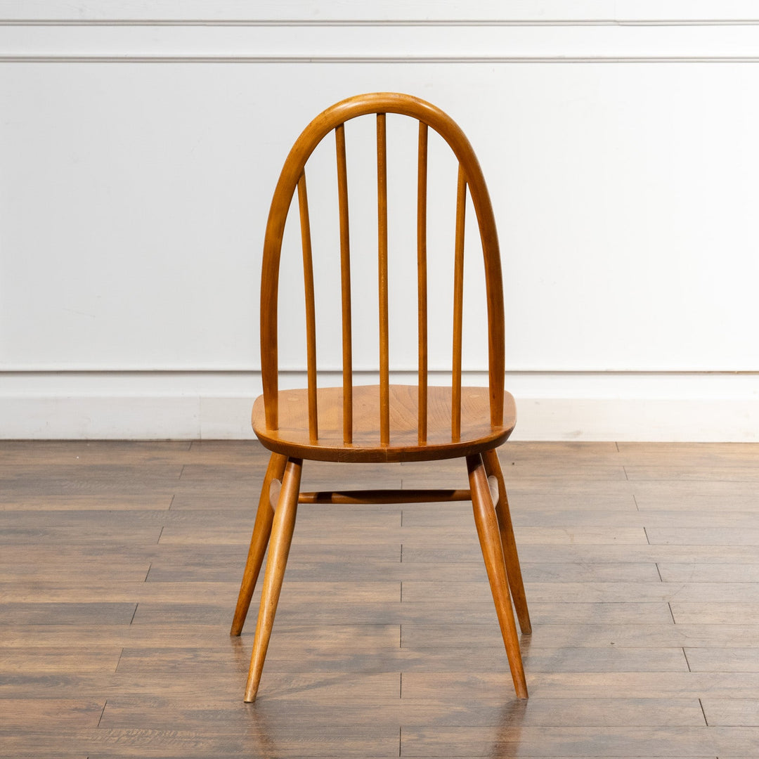 英国【ERCOL アーコール】曲木のボウバック 5本スポーク クエーカーチェア No.365 Windsor ウインザー /22I-17[m]