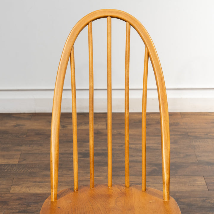 英国【ERCOL アーコール】曲木のボウバック 5本スポーク クエーカーチェア No.365 Windsor ウインザー /22I-17[m]