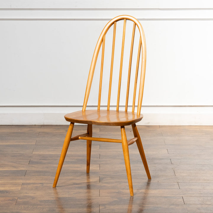 英国【ERCOL アーコール】曲木のボウバック 5本スポーク クエーカーチェア No.365 Windsor ウインザー /22I-18[m]