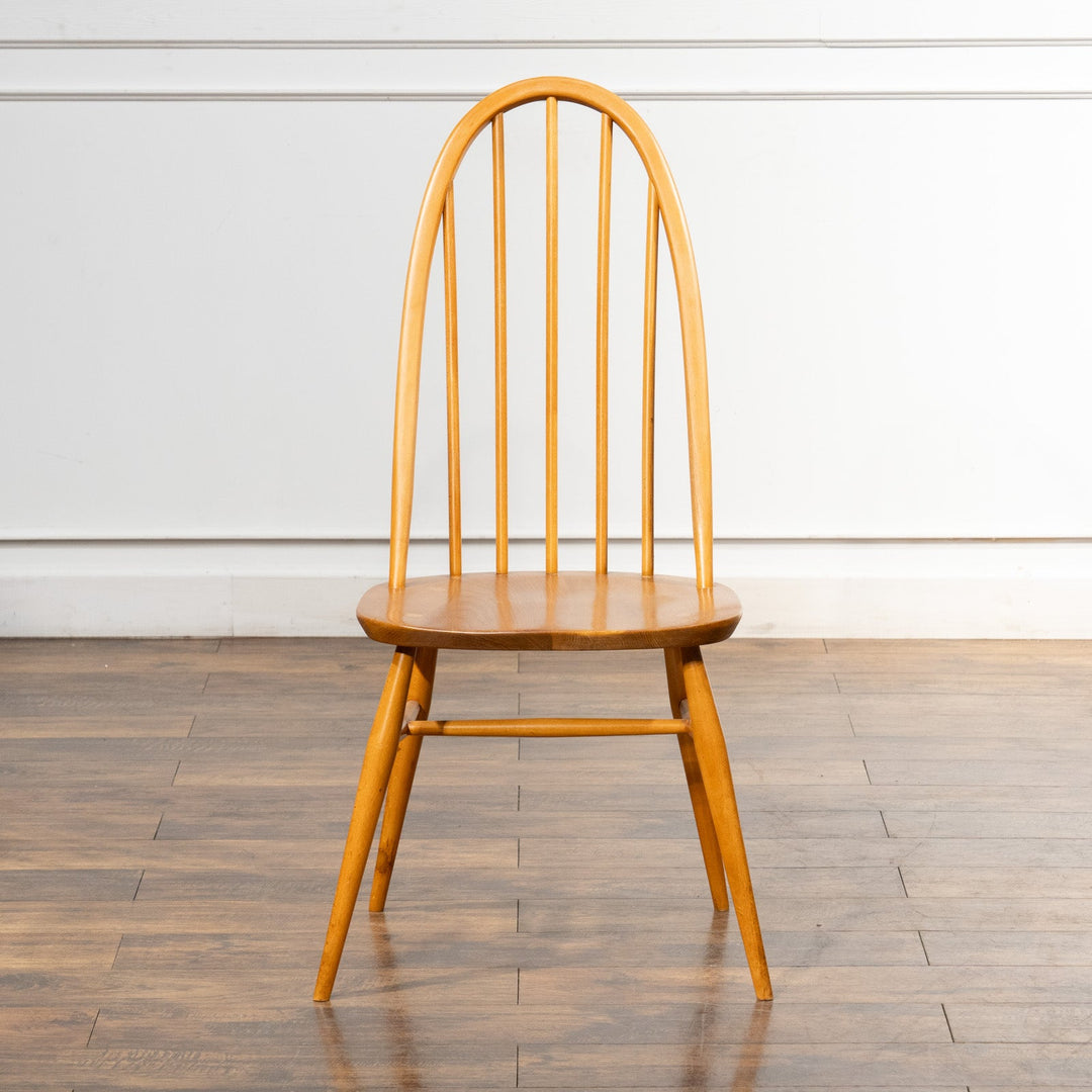 英国【ERCOL アーコール】曲木のボウバック 5本スポーク クエーカーチェア No.365 Windsor ウインザー /22I-18[m]