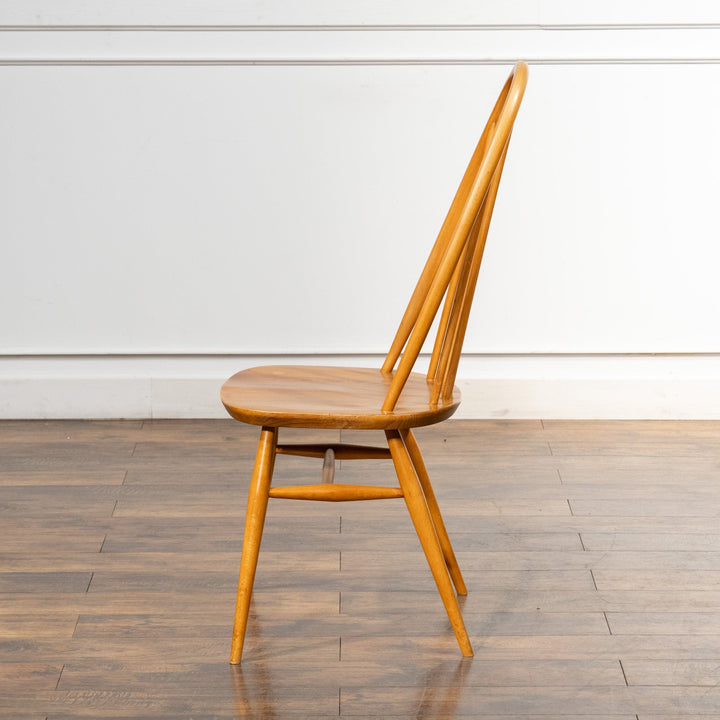 英国【ERCOL アーコール】曲木のボウバック 5本スポーク クエーカーチェア No.365 Windsor ウインザー /22I-18[m]