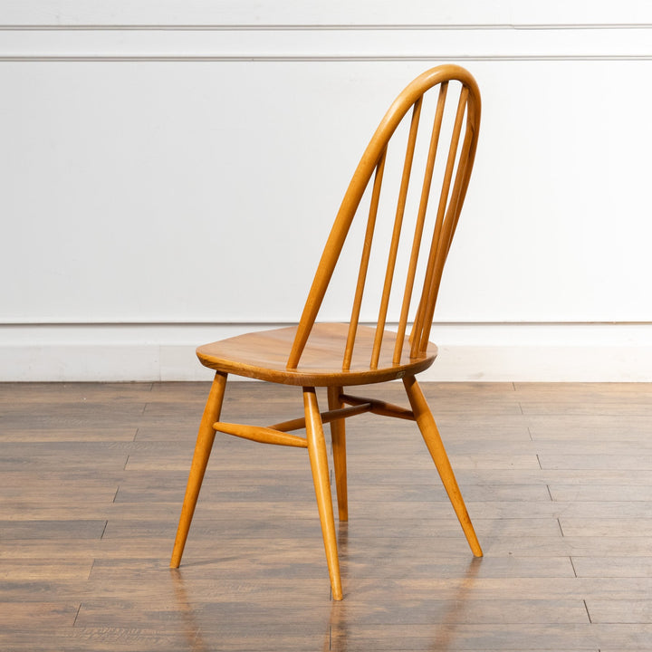 英国【ERCOL アーコール】曲木のボウバック 5本スポーク クエーカーチェア No.365 Windsor ウインザー /22I-18[m]
