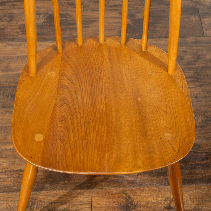 英国【ERCOL アーコール】曲木のボウバック 5本スポーク クエーカーチェア No.365 Windsor ウインザー /22I-18[m]