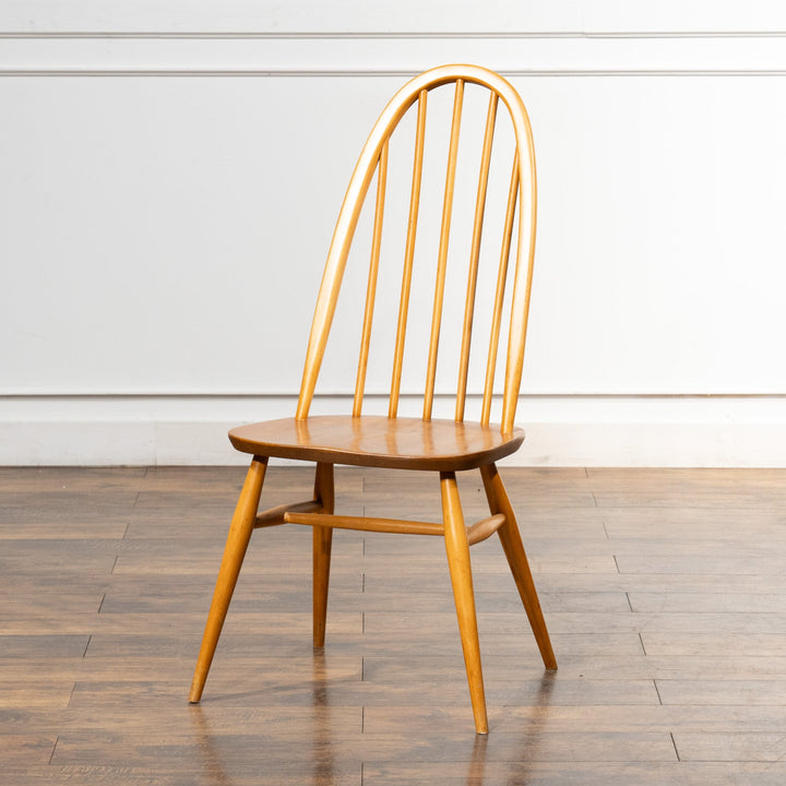 英国【ERCOL アーコール】曲木のボウバック 5本スポーク クエーカーチェア No.365 Windsor ウインザー /22I-19[m]