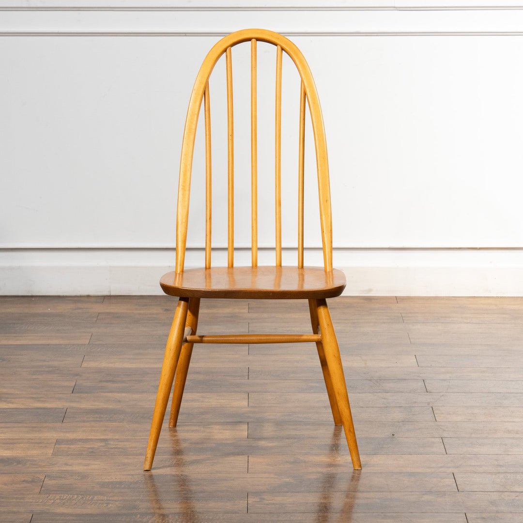 英国【ERCOL アーコール】曲木のボウバック 5本スポーク クエーカーチェア No.365 Windsor ウインザー /22I-19[m]