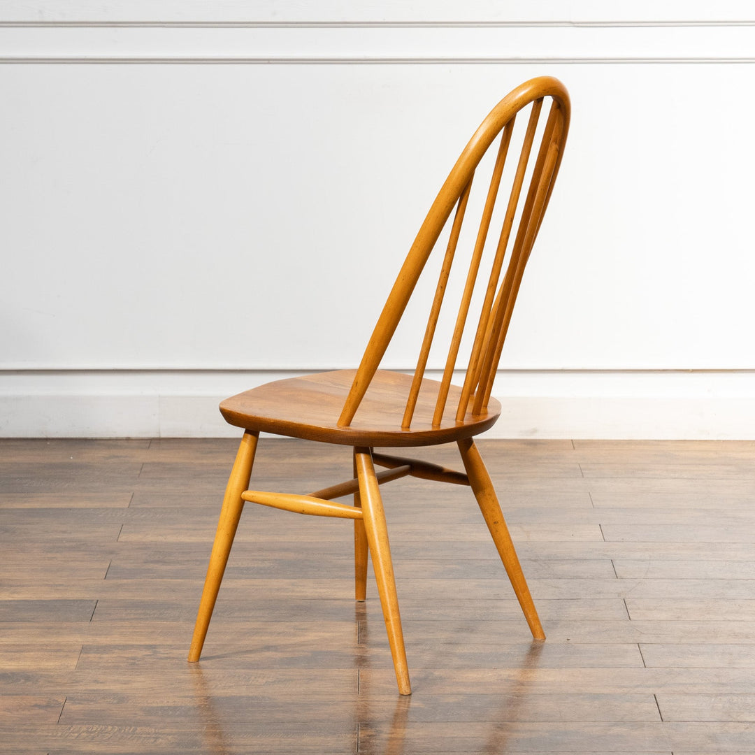 英国【ERCOL アーコール】曲木のボウバック 5本スポーク クエーカーチェア No.365 Windsor ウインザー /22I-19[m]