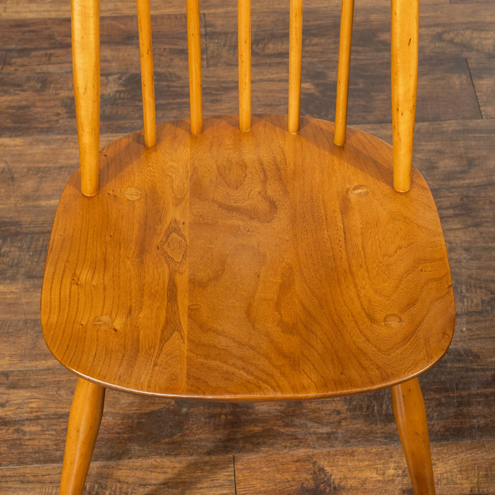 英国【ERCOL アーコール】曲木のボウバック 5本スポーク クエーカーチェア No.365 Windsor ウインザー /22I-19[m]