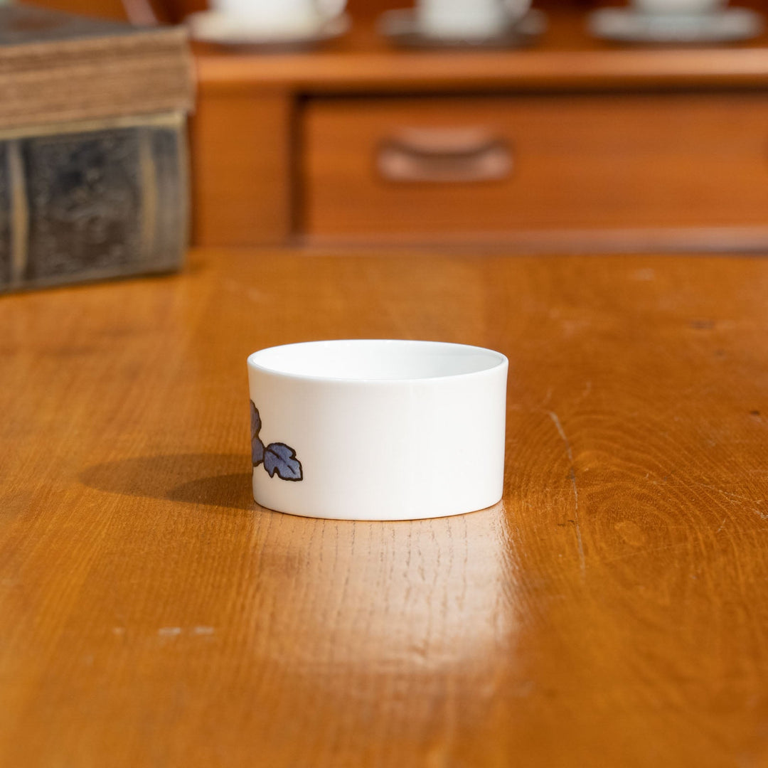 【Susie Cooper スージークーパー BlueAnemone ブルーアネモネ】WEDGWOOD社と一緒に作り上げたレアなシリーズ シュガーボウル[m]
