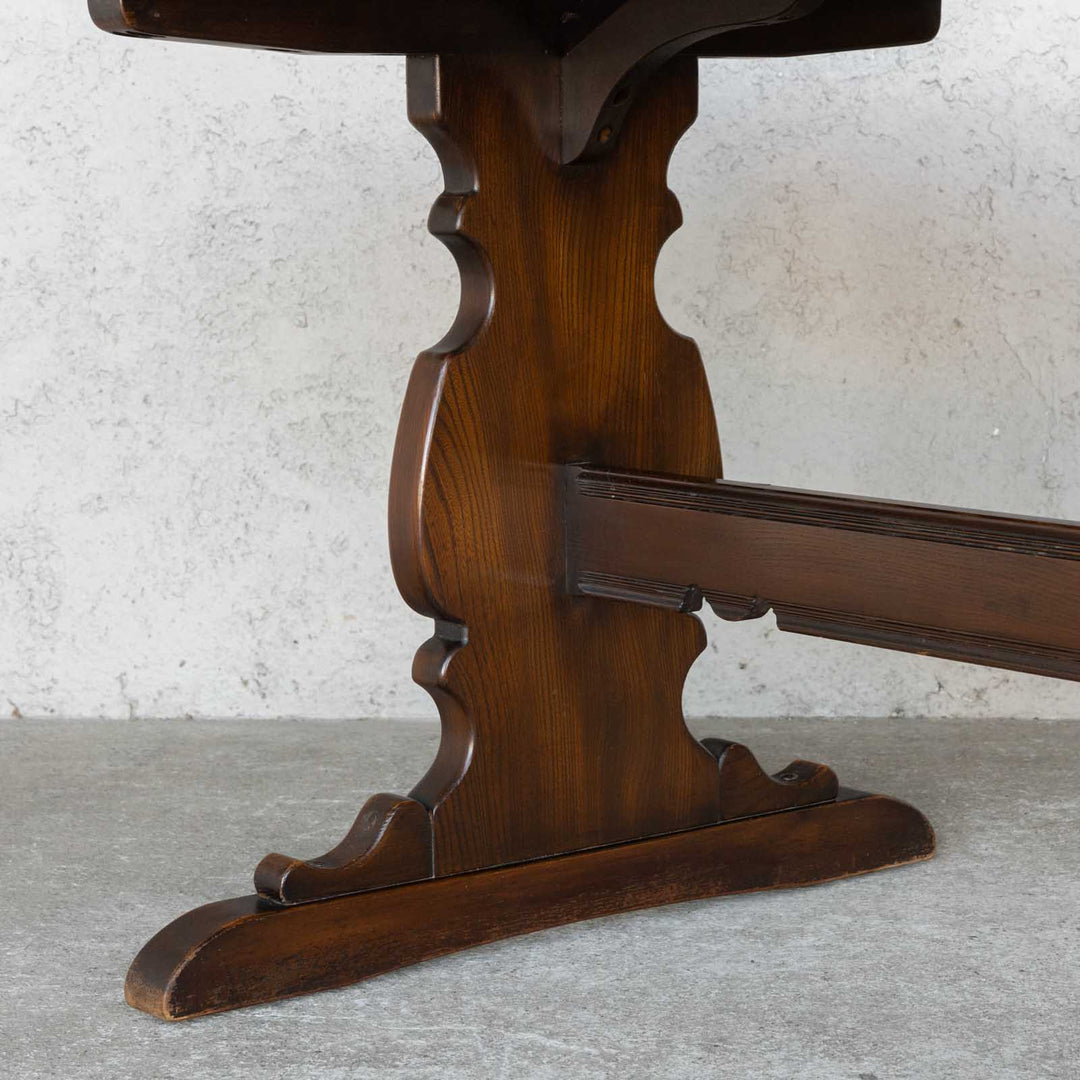 英国【ERCOL アーコール】伝統的な製法とモダンなデザイン リフェクトリーテーブル 757 Old Colonial オールドコロニアル /22K[m]