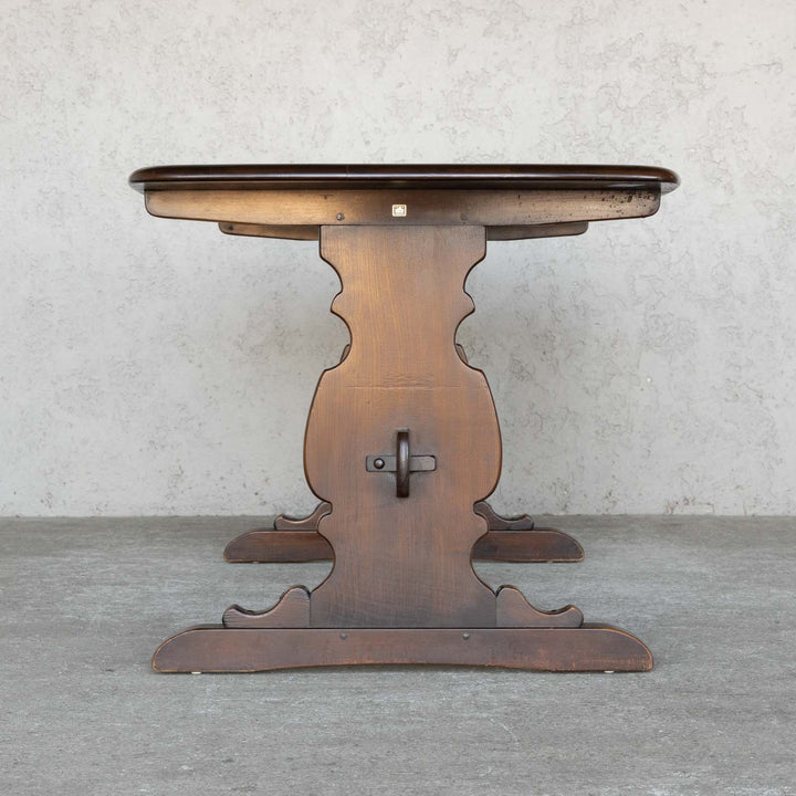 英国【ERCOL アーコール】伝統的な製法とモダンなデザイン リフェクトリーテーブル 757 Old Colonial オールドコロニアル /22K[m]