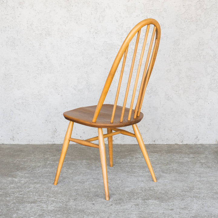 英国【ERCOL アーコール】曲木のボウバック 5本スポーク クエーカーチェア No.365 Windsor ウインザー /22K-4[m]