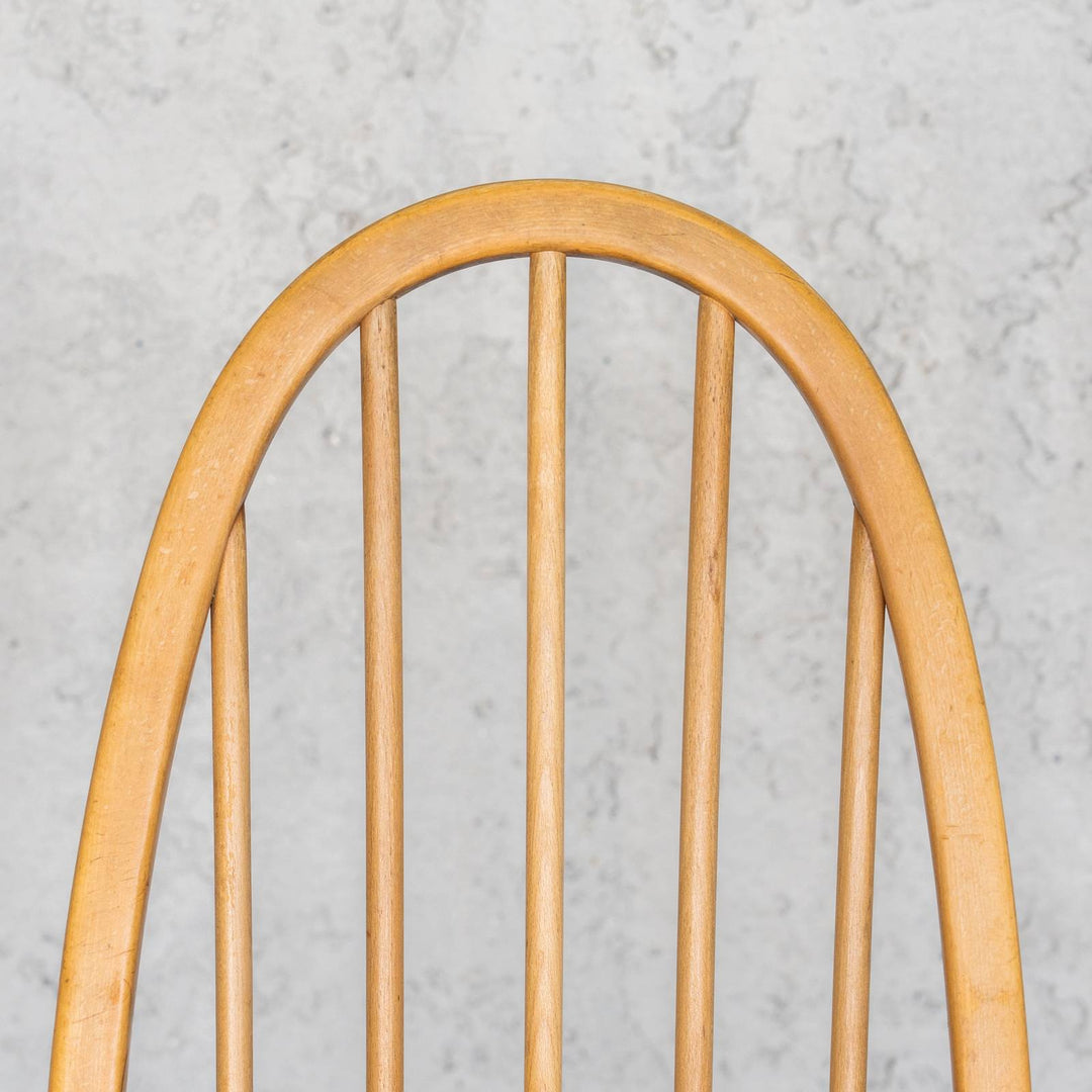 英国【ERCOL アーコール】曲木のボウバック 5本スポーク クエーカーチェア No.365 Windsor ウインザー /22K-4[m]