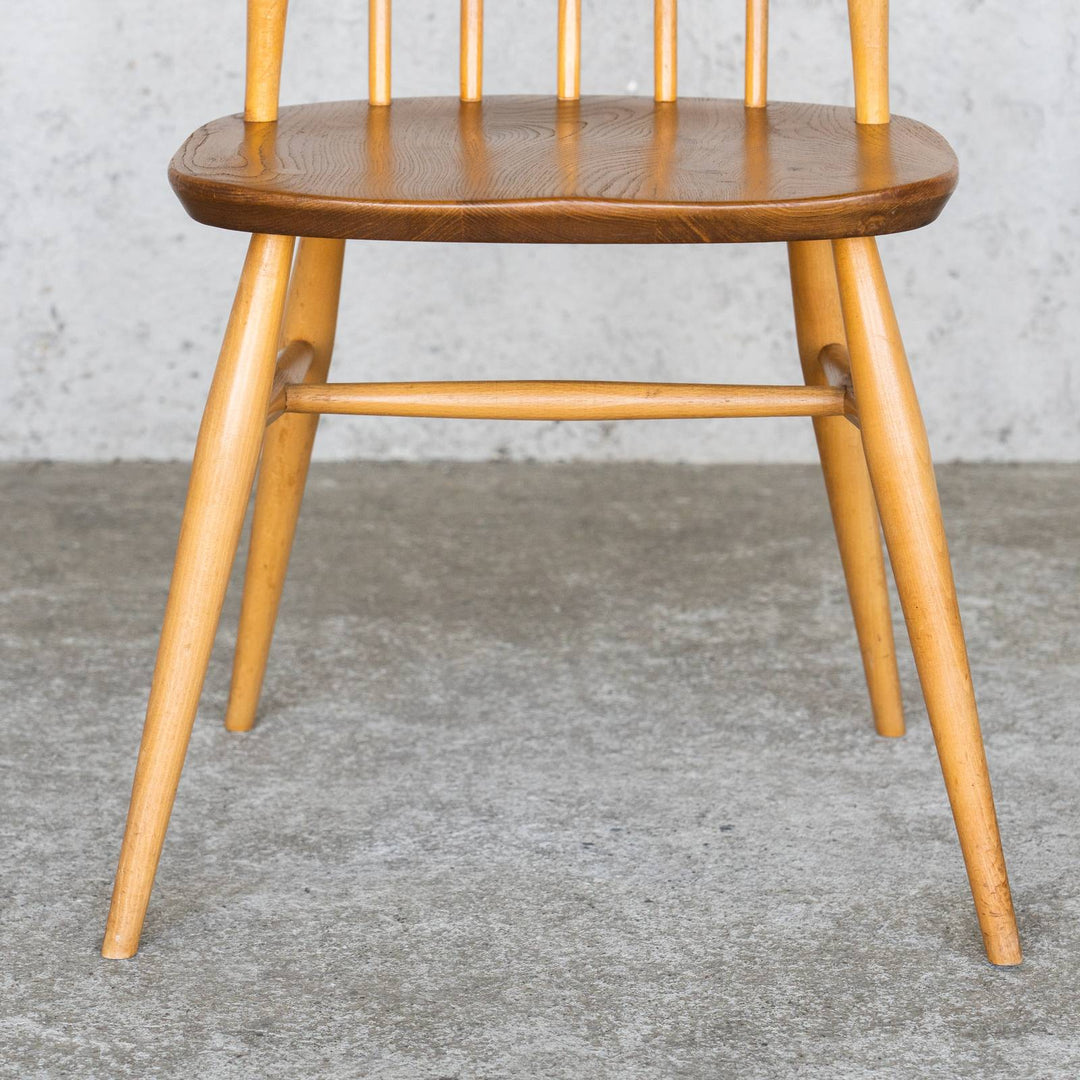 英国【ERCOL アーコール】曲木のボウバック 5本スポーク クエーカーチェア No.365 Windsor ウインザー /22K-4[m]