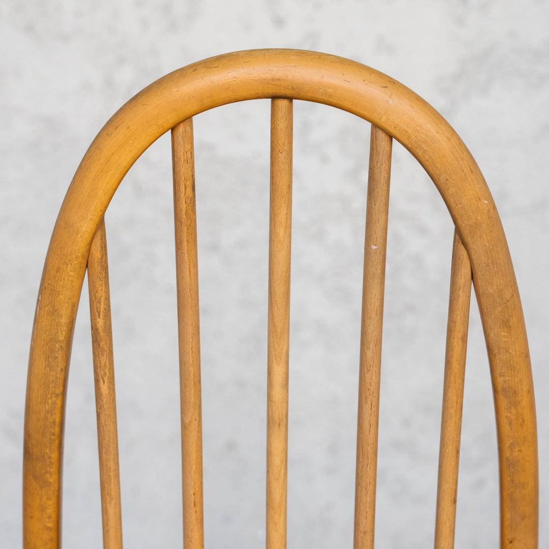 英国【ERCOL アーコール】曲木のボウバック 5本スポーク クエーカーチェア No.365 Windsor ウインザー /22K-4[m]