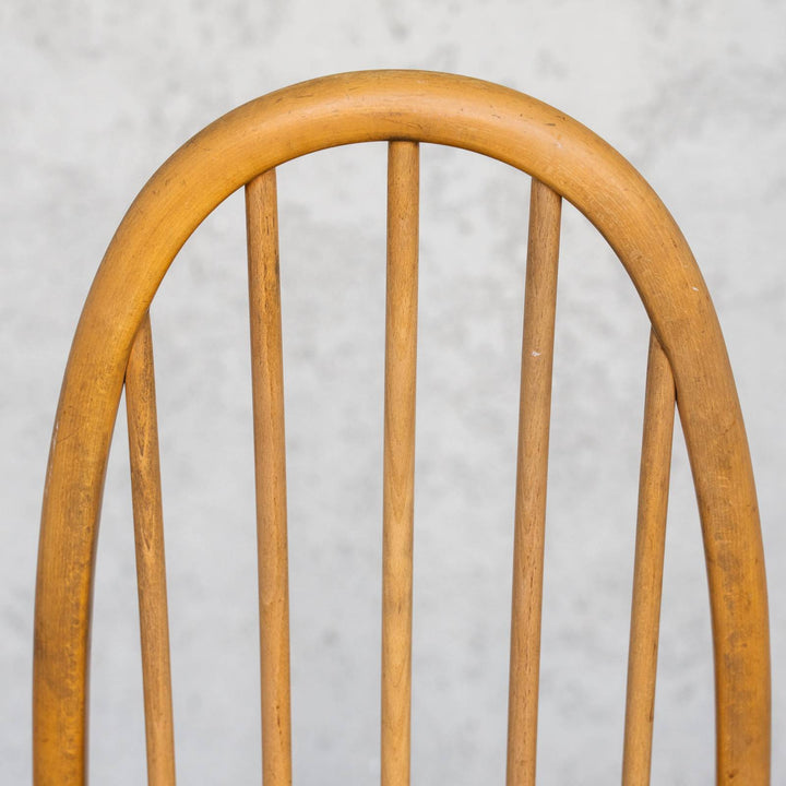 英国【ERCOL アーコール】曲木のボウバック 5本スポーク クエーカーチェア No.365 Windsor ウインザー /22K-4[m]