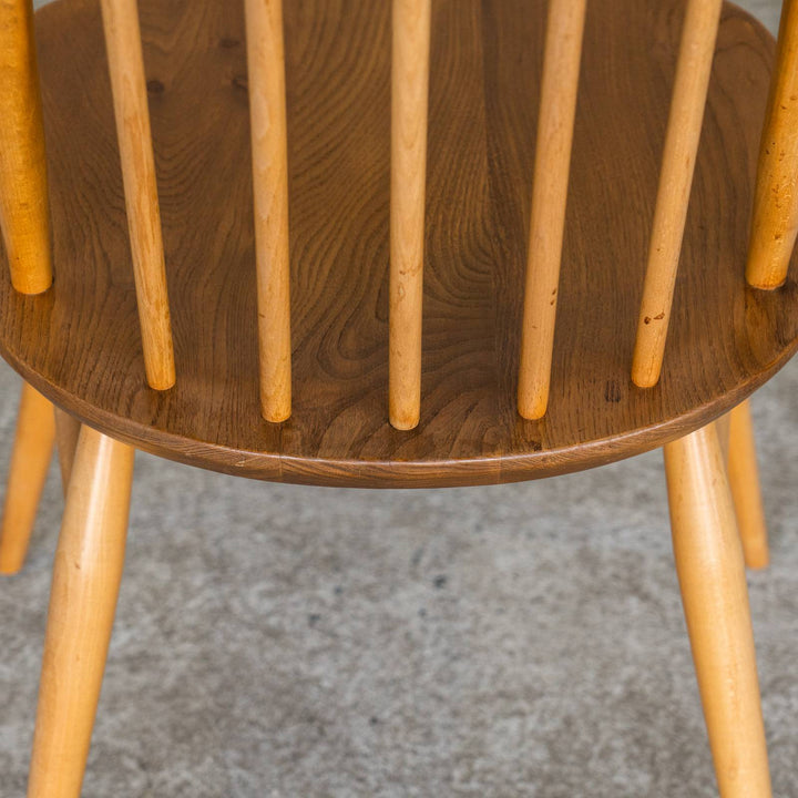 英国【ERCOL アーコール】曲木のボウバック 5本スポーク クエーカーチェア No.365 Windsor ウインザー /22K-4[m]