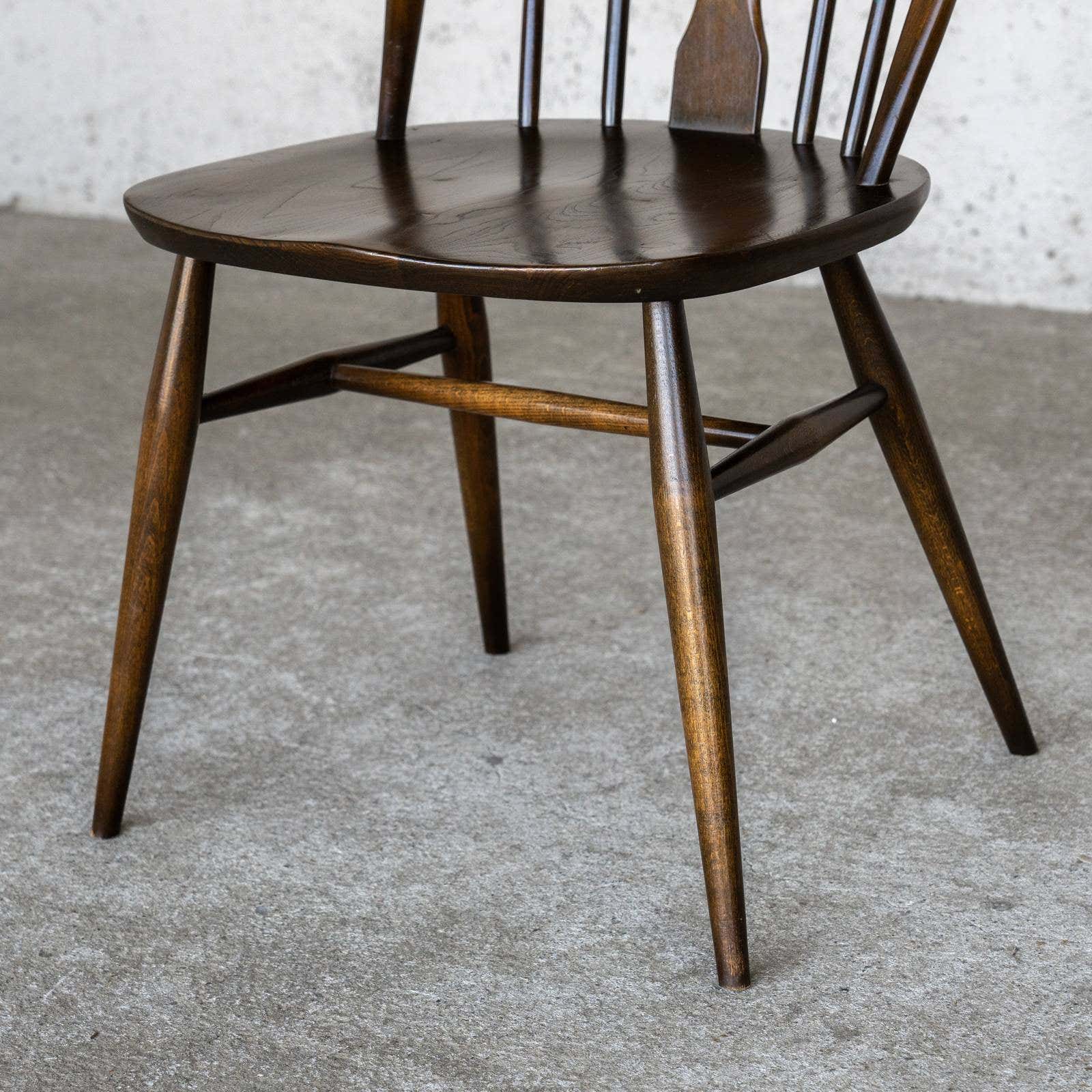 【希少】ERCOL アーコール Old Colonial 英国ヴィンテージ①② 英国【ERCOL アーコール】シスルバックチェア No.371 Old Colonial