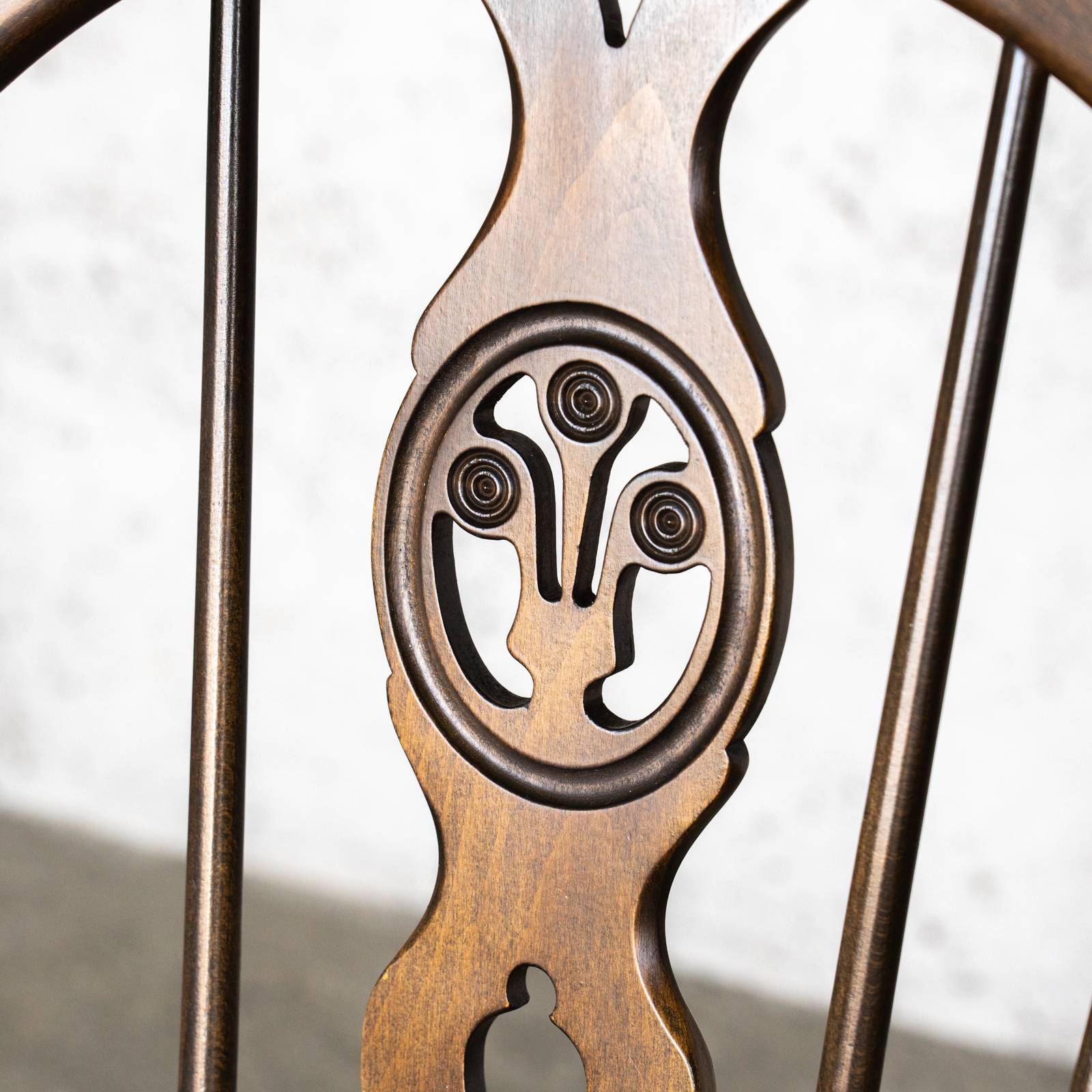 英国【ERCOL アーコール】シスルバックチェア No.371 Old Colonial