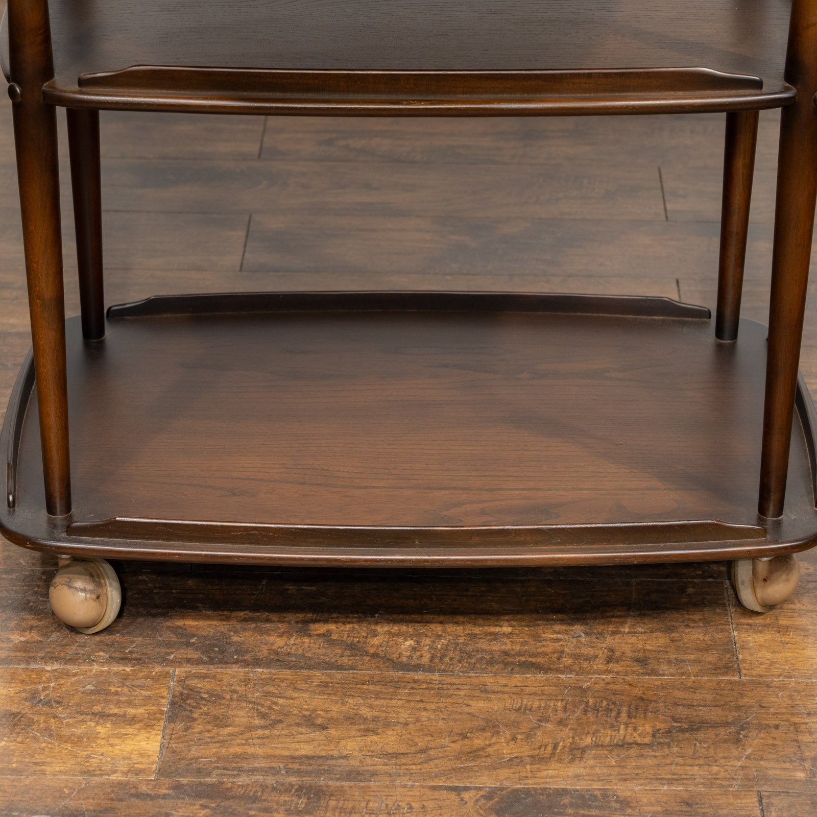 英国【ERCOL アーコール】ドロップリーフで使い勝手抜群 トローリー