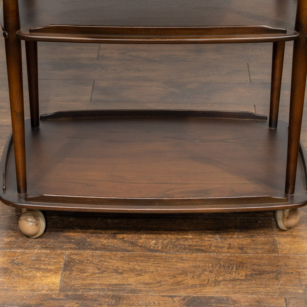 英国【ERCOL アーコール】ドロップリーフで使い勝手抜群 トローリーワゴン No.505 Old Colonial オールドコロニアル