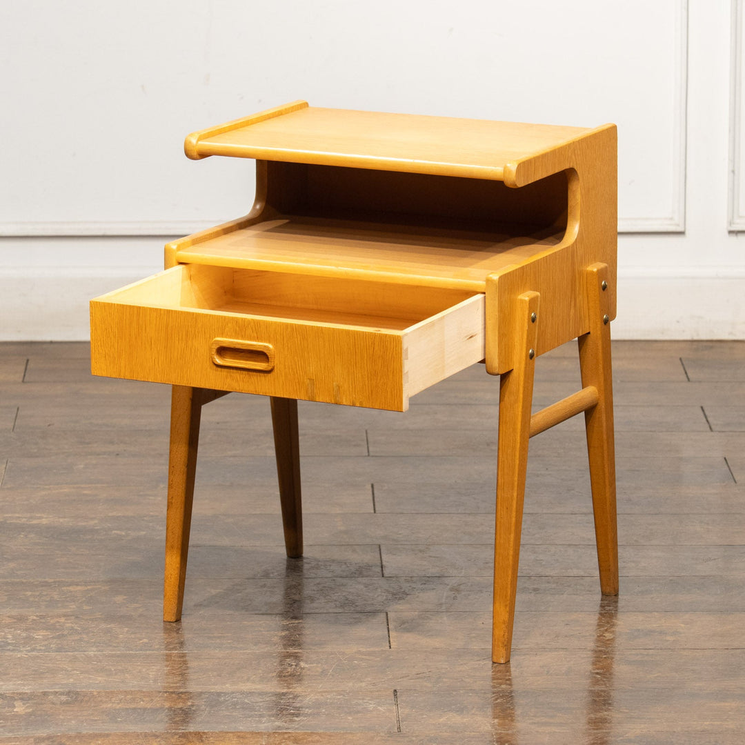 【Ferd. Lundquist & Co フェルディナンド ルンドクィスト】チーク ベッドサイド ナイトテーブル /22L