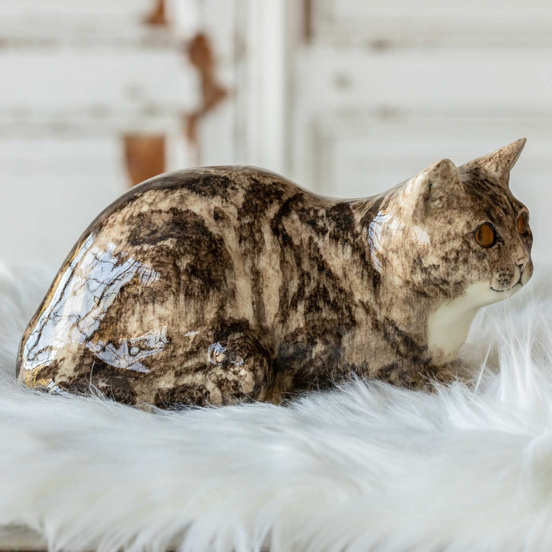 【Winstanley Cat ウィンスタンレイ キャット】◇ぽってりとした背中のフォルムが可愛い Brown tabby ブラウンタビー /23A [m]