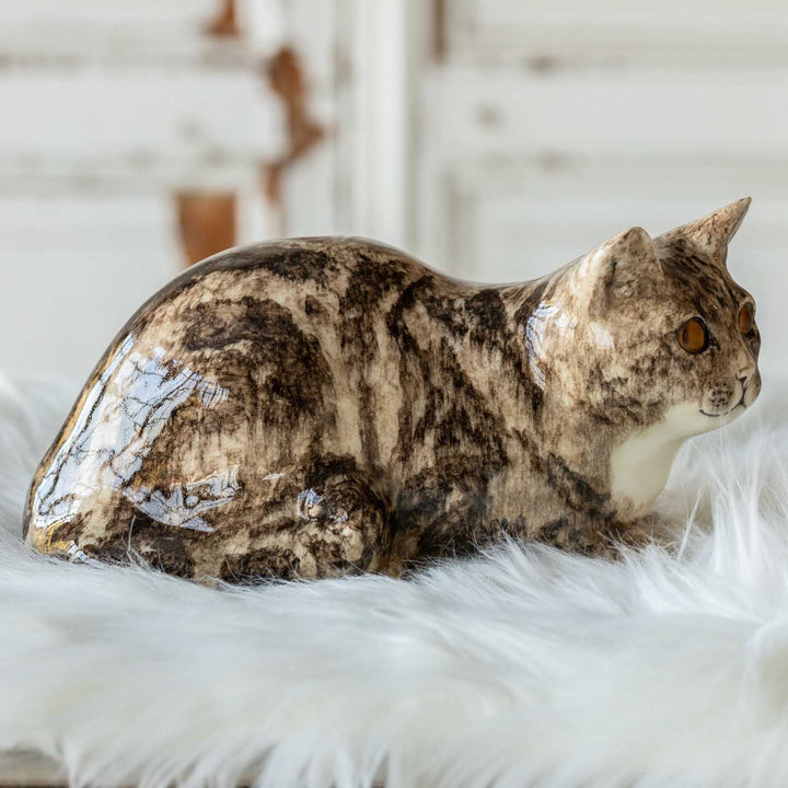 【Winstanley Cat ウィンスタンレイ キャット】◇ぽってりとした背中のフォルムが可愛い Brown tabby ブラウンタビー /23A [m]