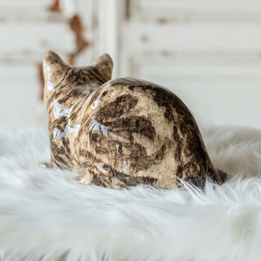 【Winstanley Cat ウィンスタンレイ キャット】◇ぽってりとした背中のフォルムが可愛い Brown tabby ブラウンタビー /23A [m]