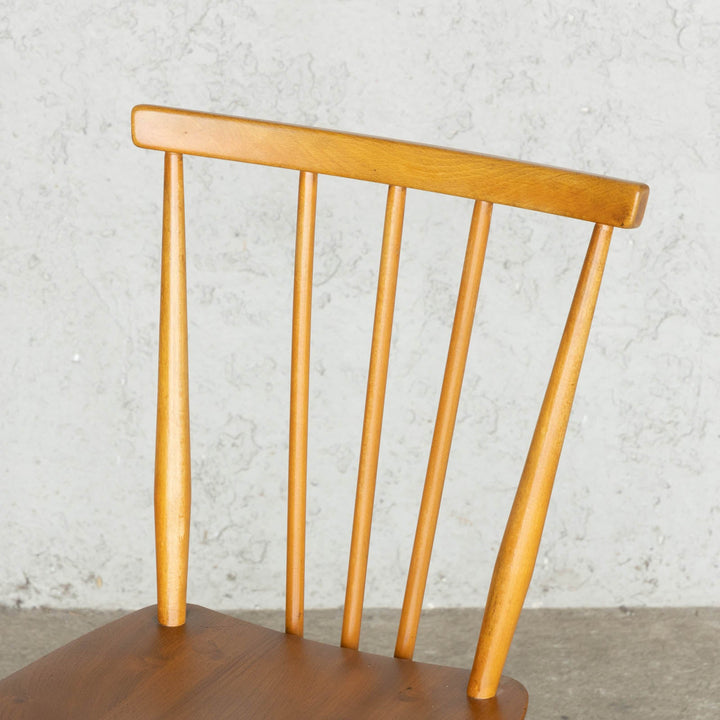 英国【ERCOL アーコール】シンプルで直線的なデザイン スティックバックチェア No.391 Windsor ウインザー /23B-1[m]