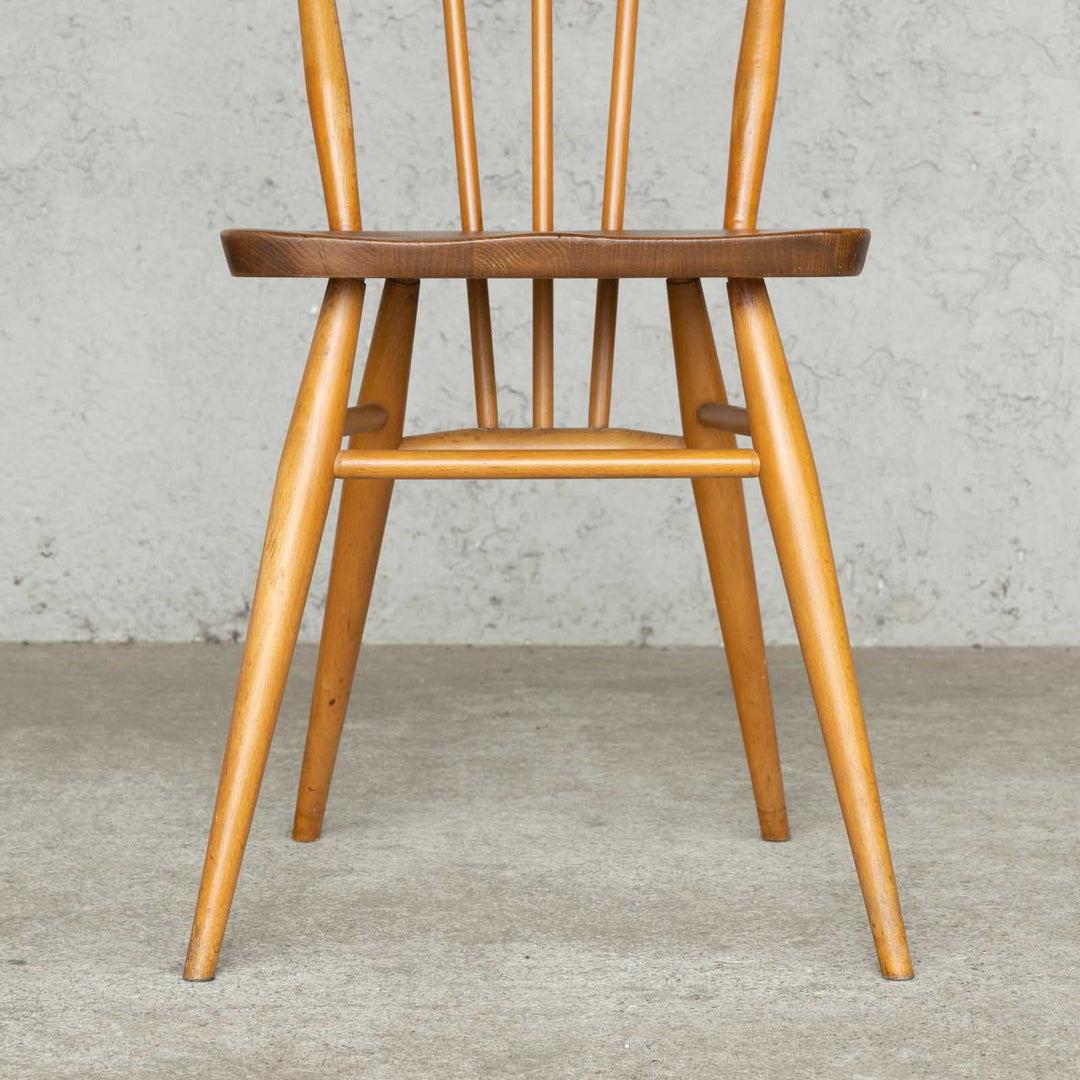 英国【ERCOL アーコール】シンプルで直線的なデザイン スティックバックチェア No.391 Windsor ウインザー /23B-1[m]